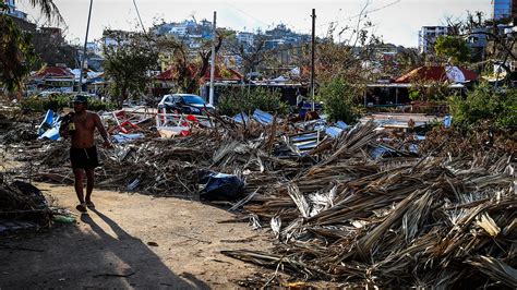 Brit among 58 missing after Hurricane Otis battered Mexico resort with 165mph winds as 46 ...