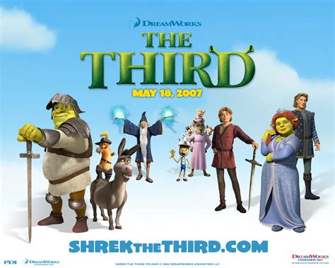 Movie poster of Shrek the Third(2007) Wallpapers - HD Wallpapers 21568