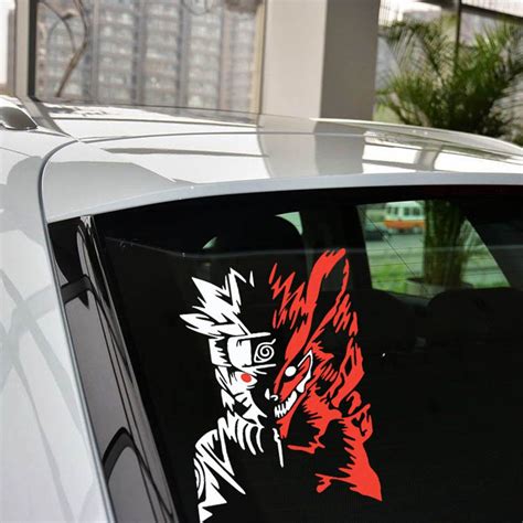 Naruto Reflective Car Sticker - free shipping worldwide