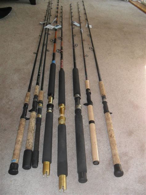 Lots of Fishing Rods for sale Calstar, Seeker, Graphtech, Shimano ...