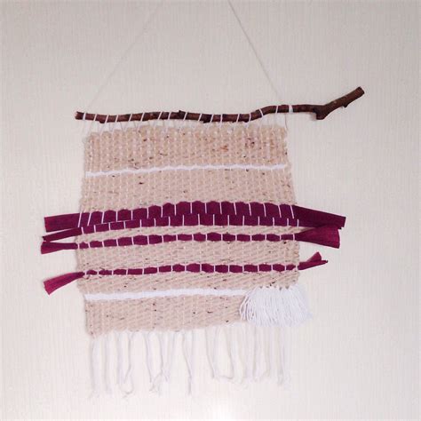 Handmade Weaving // Wall Hanging by powderandbone on Etsy https://www ...