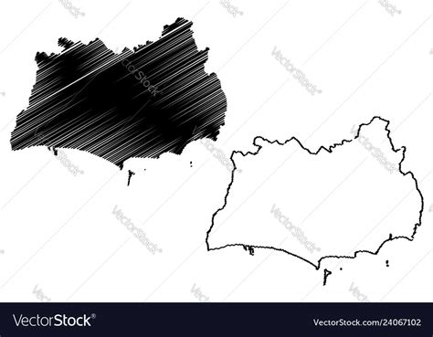 Rayong province map Royalty Free Vector Image - VectorStock