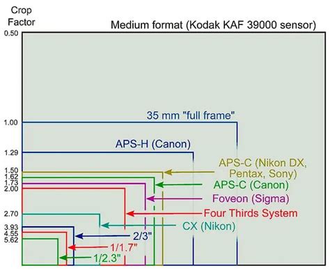 Camera Sensor Size Photography Guide [2020] – Dave Morrow Photography