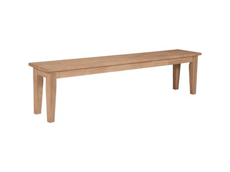 72'' Shaker Bench | John Thomas Furniture