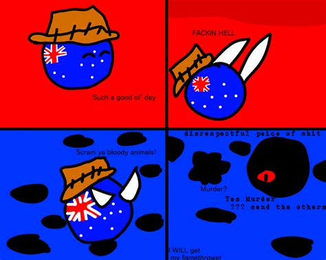 Australia but : r/countryballs_comics