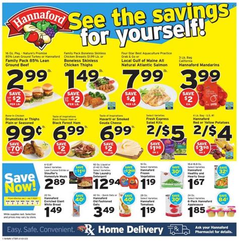 Hannaford (NH) Weekly Ad Flyer Specials January 1 to January 7, 2023