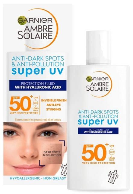 Garnier Ambre Solaire Anti-Dark Spots & Anti-Pollution Super UV ...