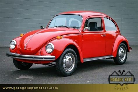 1972 Volkswagen Beetle Red Coupe 1285cc 4-Cylinder 778 Miles for sale - Volkswagen Beetle ...