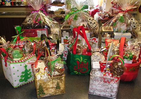 Christmas Chocolate Gift Baskets