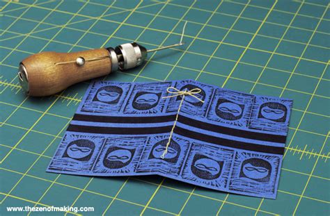 Tutorial: Sewing Awl Bookbinding | The Zen of Making