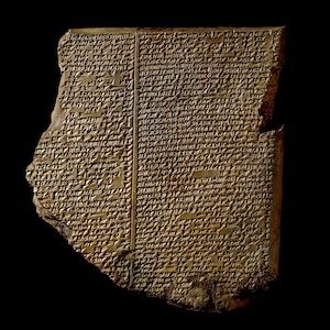 Epic of Gilgamesh Tablet/epic of Gilgamesh Flood Story From Nineveh Recreation Clay Tablet - Etsy