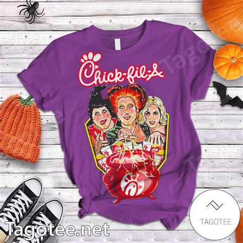 Hocus Pocus Chick-fil-a Halloween Pajamas Set - Tagotee