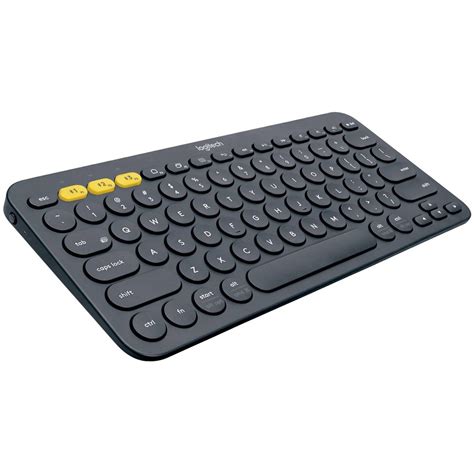 Logitech K380 Multi-Device Bluetooth Keyboard, Black - Walmart Business Supplies