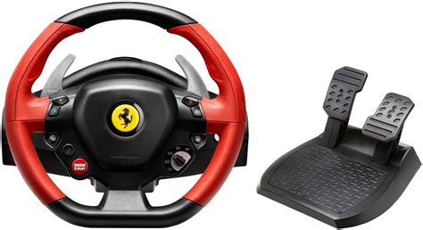 Thrustmaster – Ferrari 458 Spider Racing Wheel for Xbox One – Black/Red ...