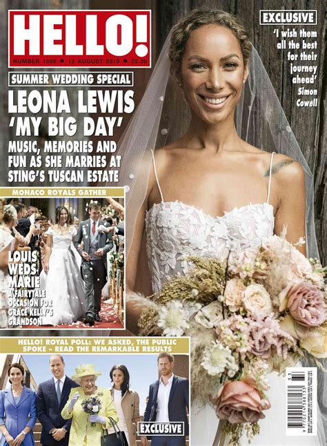 Leona Lewis Shares New Wedding Photos and Details