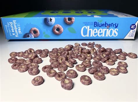 REVIEW: General Mills Blueberry Cheerios - Junk Banter