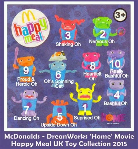 Home Dreamworks Mcdonald's Happy Meal Toys