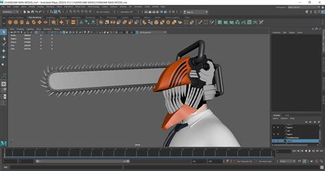 Chainsaw Man Helmet 3D model 3D printable | CGTrader