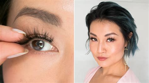 Here's a simple guide to mastering false eyelash application. Makeup artist Joanna Simkin ...