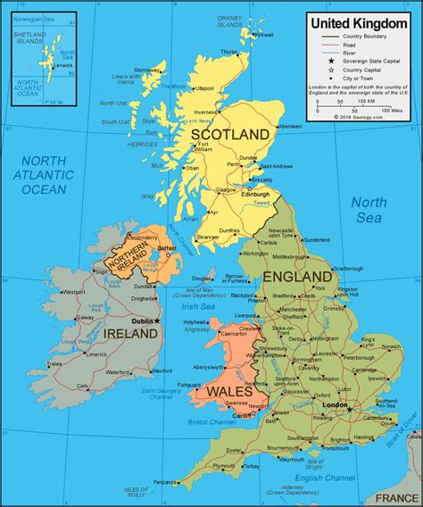 Uk & Ireland Map - Jobie Lynelle