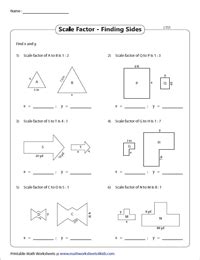 Math Scale Factor