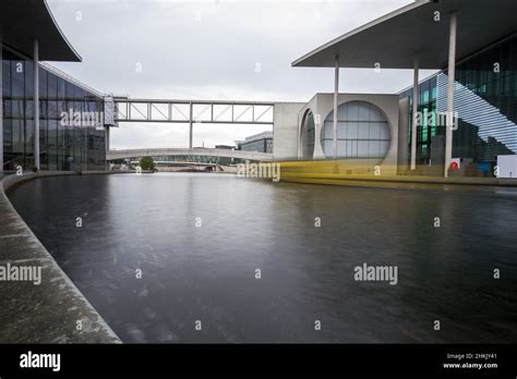 Architectural design of the German Bundestag building in Berlin Stock ...