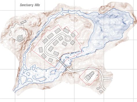 Fallout 4 Sanctuary Map - Map Of Us West