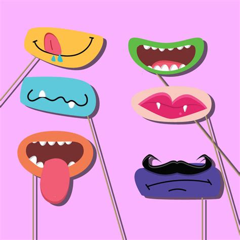 Monster Mask Funny Mask Monster Mouth Monster Monster - Etsy