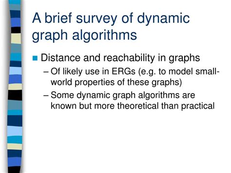 PPT - Exponential random graphs and dynamic graph algorithms PowerPoint Presentation - ID:6203440