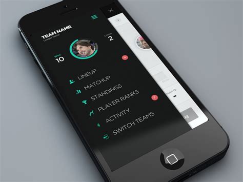 25+ Mobile Navigation Menu UI Design Inspiration - OnAirCode