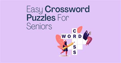 Easy Crossword Puzzles For Seniors - Senior Guides