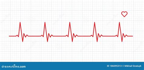 Electrocardiogram Heartbeat Pulse Heart Background Royalty-Free Stock ...