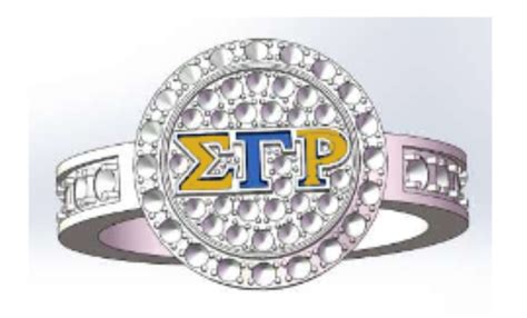 SIGMA GAMMA RHO SORORITY INC. with colors | The Ring Creator