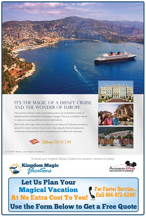 Discover Europe On A Disney Cruise| Kingdom Magic Vacations