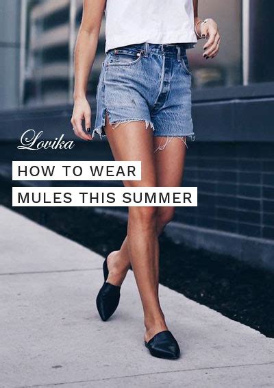 How to Wear Mules Shoes This Summer - 30 Outfit Ideas