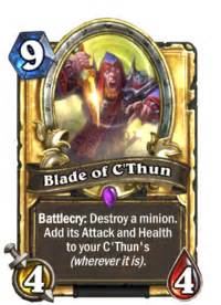 Blade of C'Thun - Hearthstone Wiki