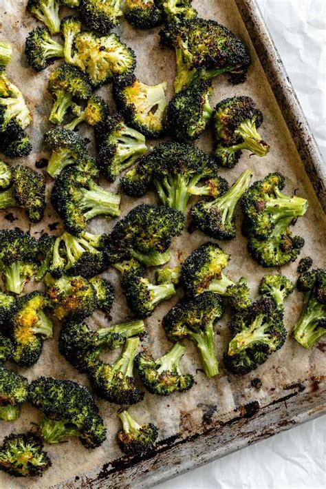 Oven Charred Broccoli - Plant-Based on a Budget