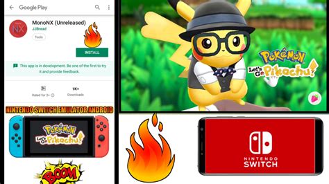 Nintendo Switch Emulator For Android Device ||Play Pokemon Let's Go ...