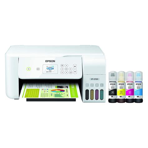 Epson EcoTank ET-2720 Wireless Color All-in-One Supertank Printer with ...