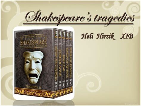 PPT - Shakespeare’s tragedies PowerPoint Presentation, free download - ID:2017964