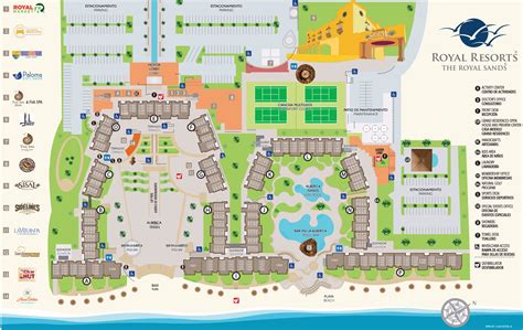 Map Layout The Royal Sands