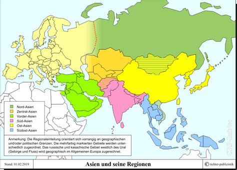 Asien – geopolitische Parameter des Kontinents – Politik und Zeitgeschichte