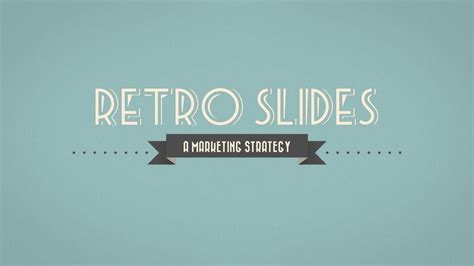 Free Retro Slides PowerPoint Template