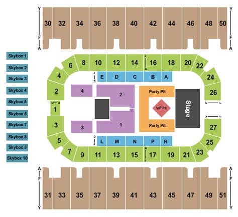 First Interstate Arena Seating Chart & Maps - Billings