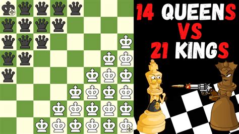 14 Queens VS 21 Kings | Fairy Chess - Chess.com