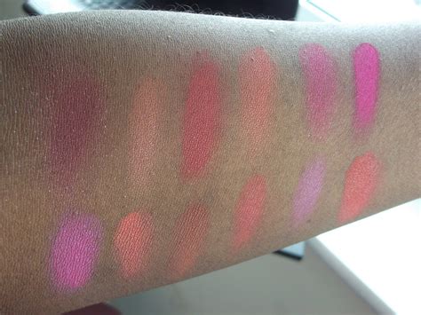 Lola loves makeup: Swatchfeast: La Femme Blushes plus a little Sleek