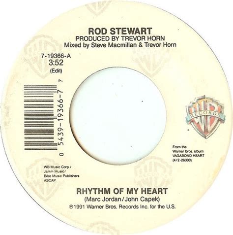 Rod Stewart Rhythm Of My Heart