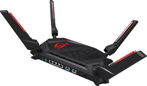 ASUS ROG RAPTURE GT-AX6000 DUAL BAND WIFI 6 GAMING ROUTER | QUAD CORE CPU | TRIPLE-LEVEL GAME ...