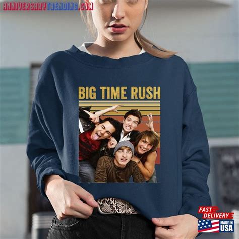 Vintage Big Time Rush Shirt Tour Tshirt Unisex Hoodie - AnniversaryTrending