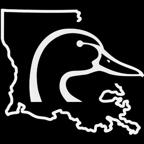 Lousiana Ducks Unlimited Decal